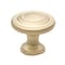 Gliderite Hardware 1-1/4 in. Champagne Gold Rippled Cabinet Knob, 10PK 5415-CHPG-10 - alternate 1